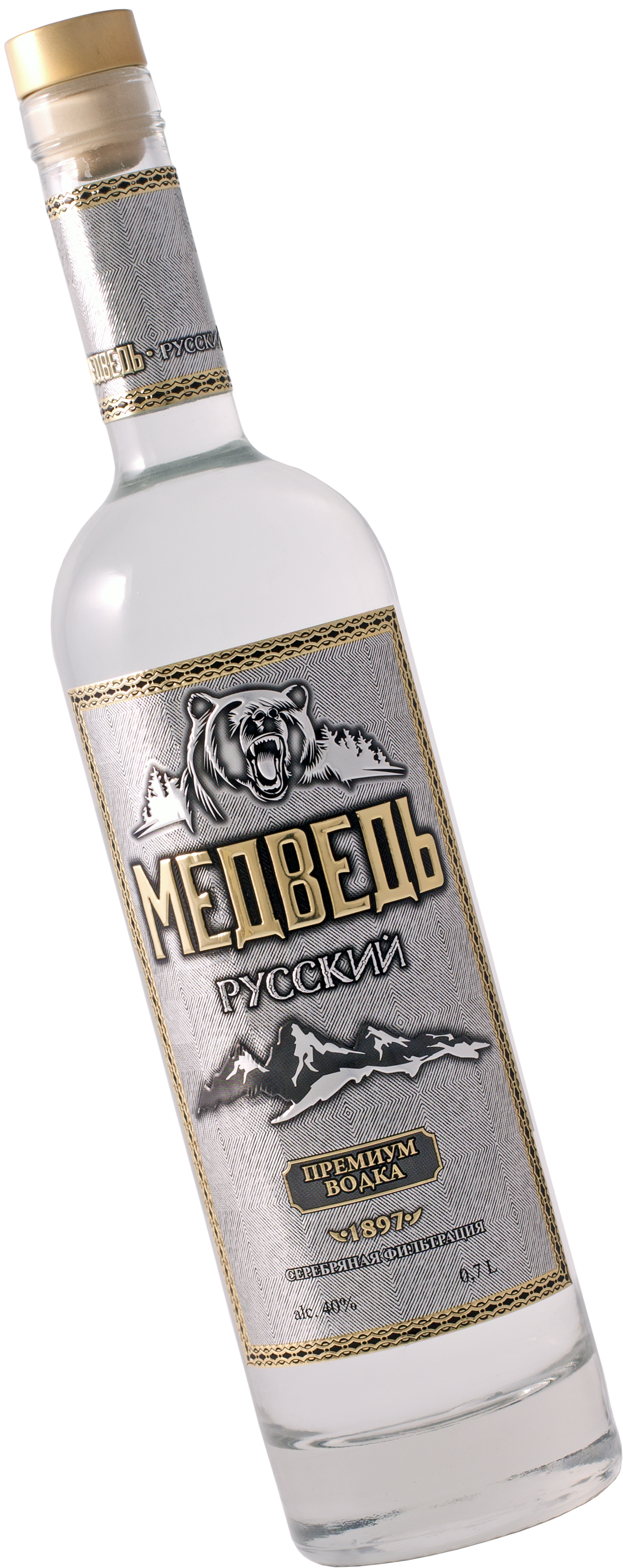 Водки: Водка "Русский медведь"