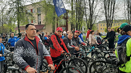 АПРЕЛЬСКИЙ ВЕЛОПРОБЕГ: РАДАМИР принял участие в велопробеге