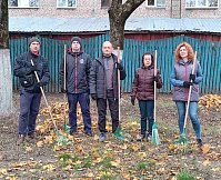 26 октября работники «Гомельского ликеро-водочного завода «Радамир» вышли на субботник