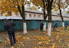 26 октября работники «Гомельского ликеро-водочного завода «Радамир» вышли на субботник